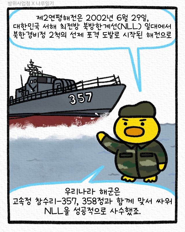 서해수호 55영웅을 기리며