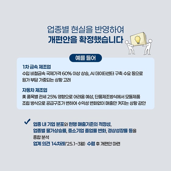 10년만의 개편! 중소기업 기준 이렇게 달라집니다
