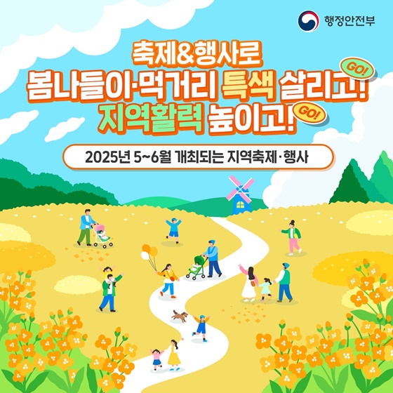 2025년 5~6월 개최되는 지역축제·행사
