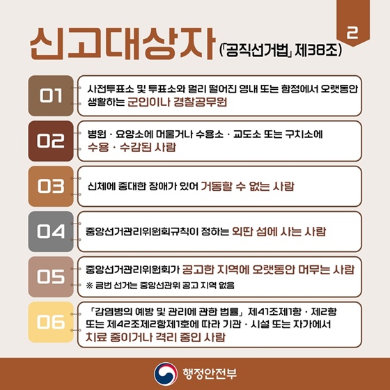 제21대 대통령선거 거소투표 안내