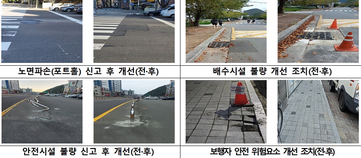 '2024년도 도로안전 국민참여단' 활동사례(사진=국토부 제공)