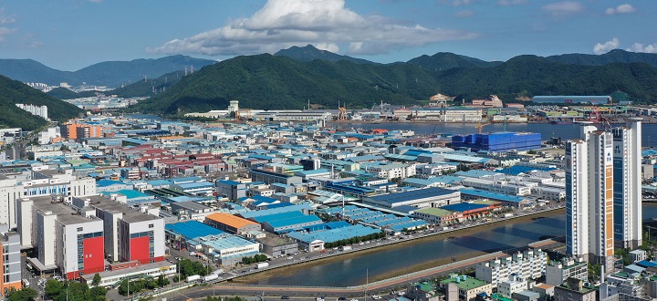 경남 마산자유무역지역(저작권자(c) 연합뉴스, 무단 전재-재배포 금지)