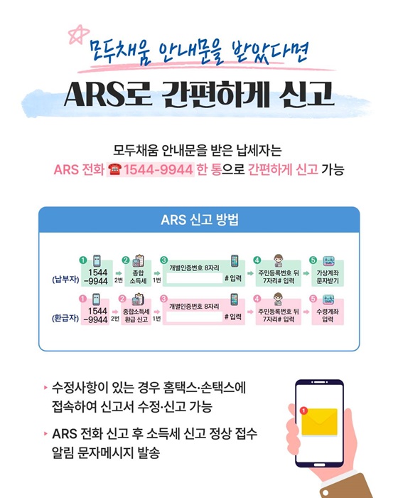 친절한 종합소득세 신고 안내