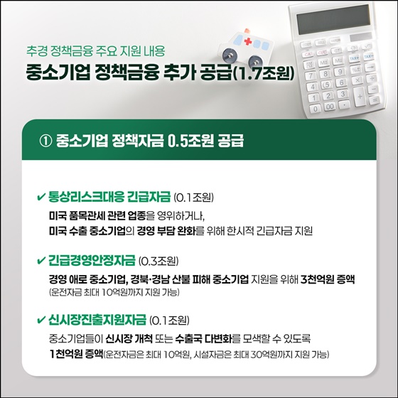 중소기업·소상공인 유동성 지원 본격화