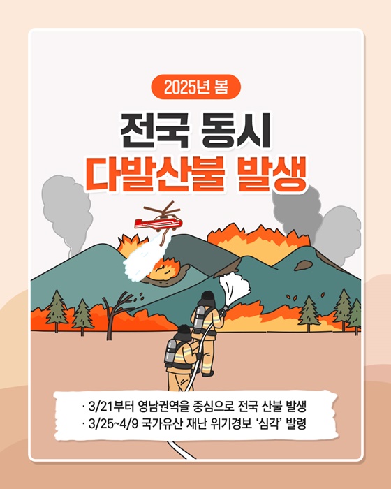 산불 피해 국가유산은 어떻게 되나요?