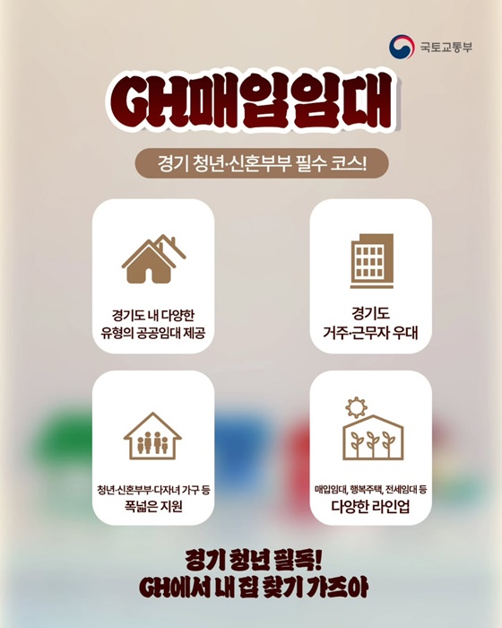 매입임대·든든전세·미리내집·GH매입임대, 나한테 맞는 주택 지원?