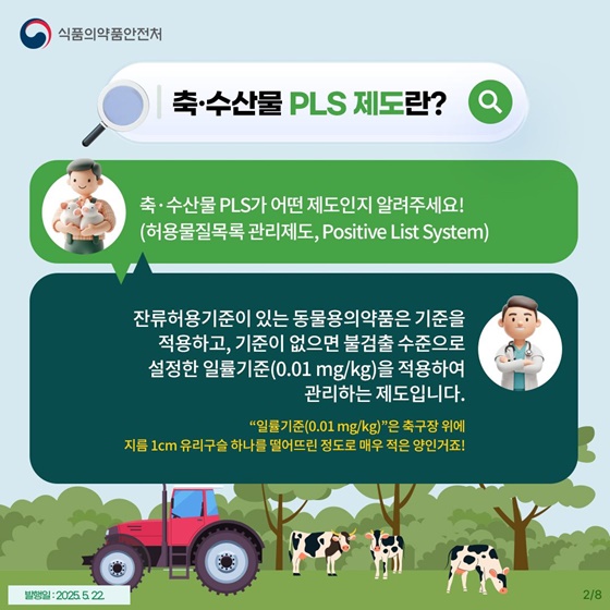 축·수산물 PLS 제도, 왜 필요할까?
