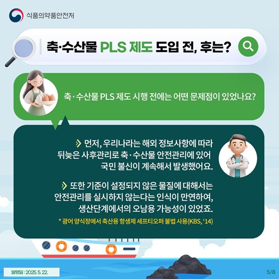 축·수산물 PLS 제도, 왜 필요할까?