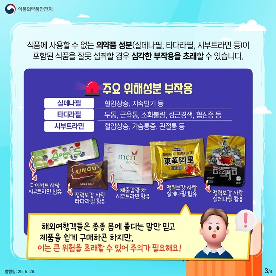 해외에서도 조심해야 할 식품 안전