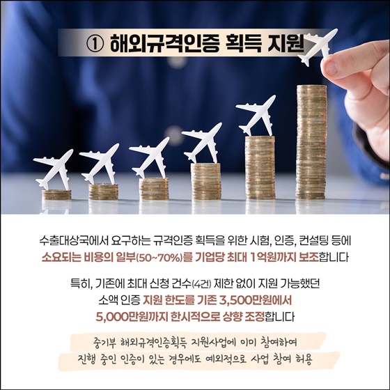 관세·수출장벽, 함께 넘자!
