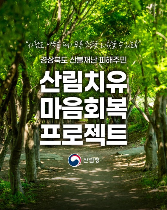 산림치유 마음회복 프로젝트