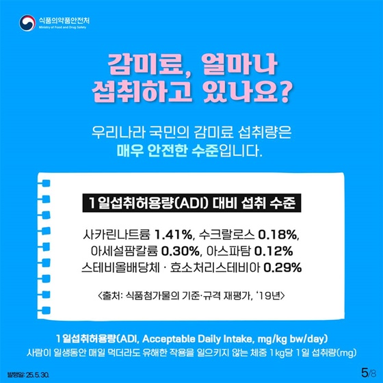 제로음료 속 단맛의 정체, 설탕을 대신하는 감미료