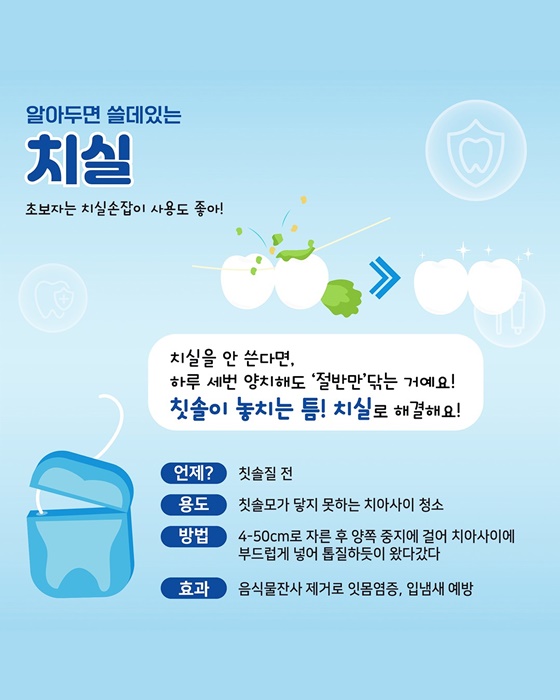 알아두면 쓸데있고 건강을 지키는 구강지식