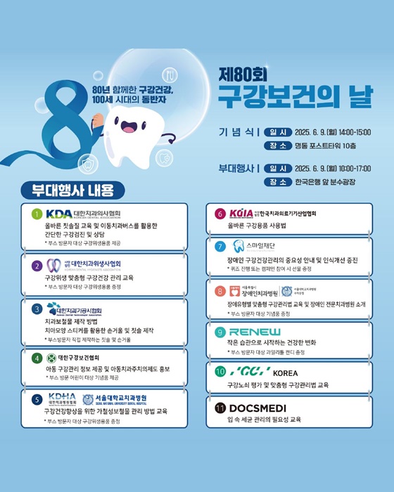 함께해요!! 제80회 구강보건의 날