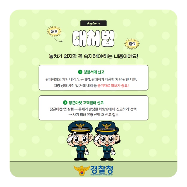 당근마켓 중고차 사기 주의하세요!