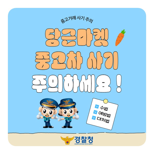 당근마켓 중고차 사기 주의하세요!