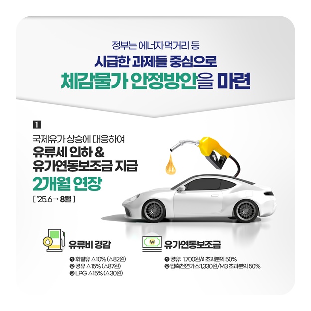 최근 소비자물가 동향 및 대응방안