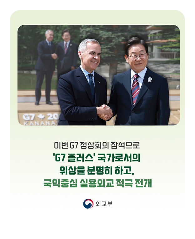 이재명 대통령, 2025년 G7 정상회의 참석