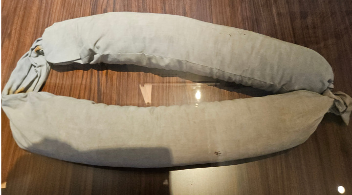 황포군관학교의 전투식량 주머니