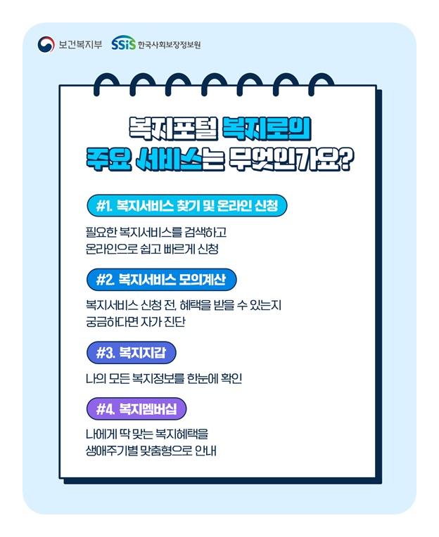 딱 맞는 순간, 딱 맞는 복지!