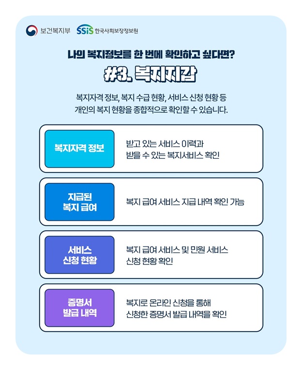 딱 맞는 순간, 딱 맞는 복지!