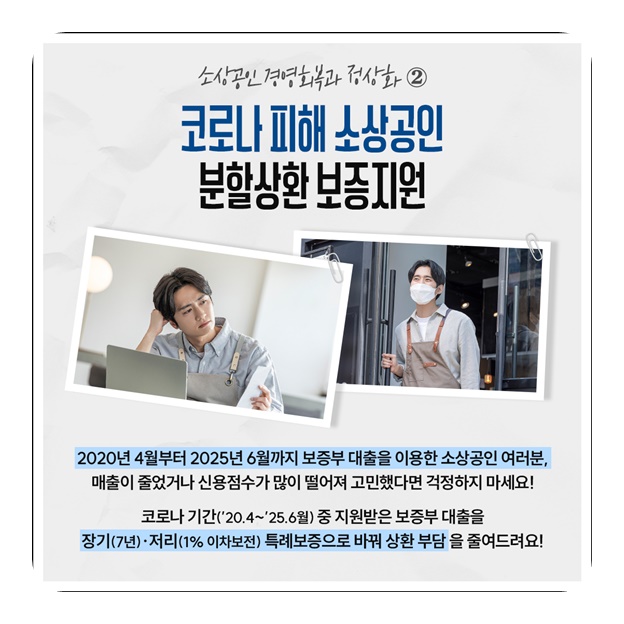 소상공인 경영회복과 정상화