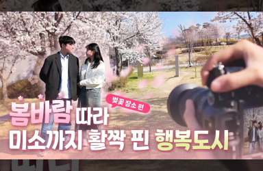 [행스포 2화 벚꽃 장소 편] 봄바람 따라 미소까지 활짝 핀 행복도시