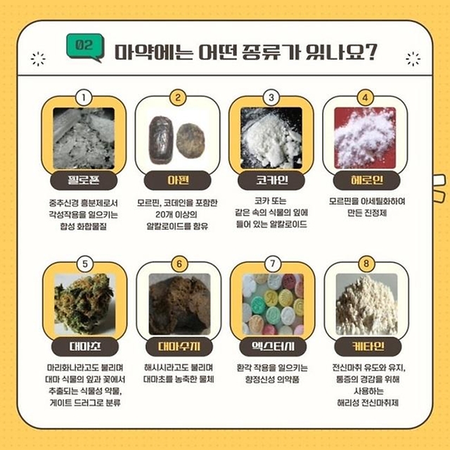 마약범죄 어디까지 알고 있나요?