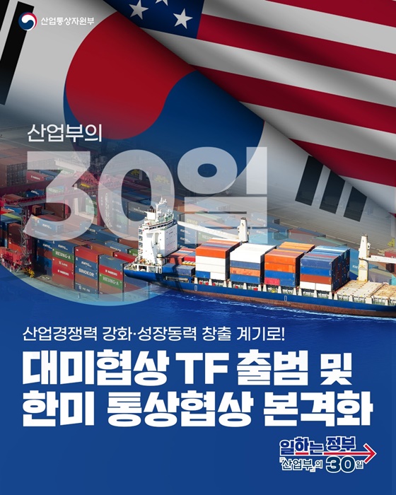 대미협상 TF 출범 및 한미 통상협상 본격화