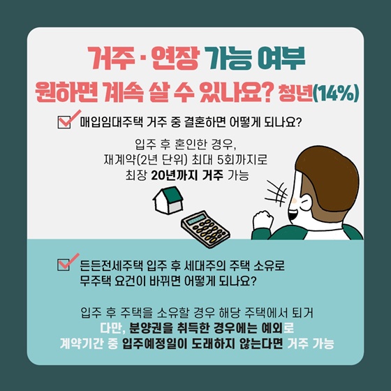 매입임대·든든전세주택 청년 567명이 직접 물어본 질문?