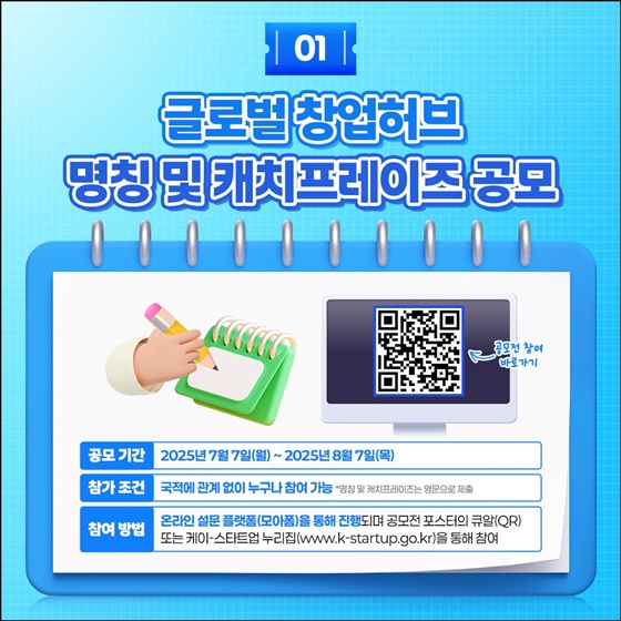 7월 1주 꼭! 알아야 할 중기부 지원 사업 안내