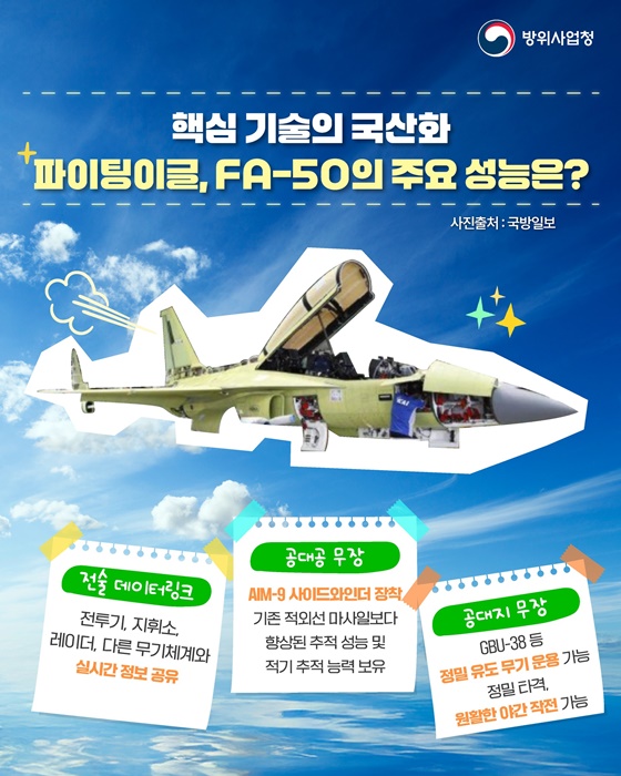 우리곁의 K-방산템 ‘FA-50