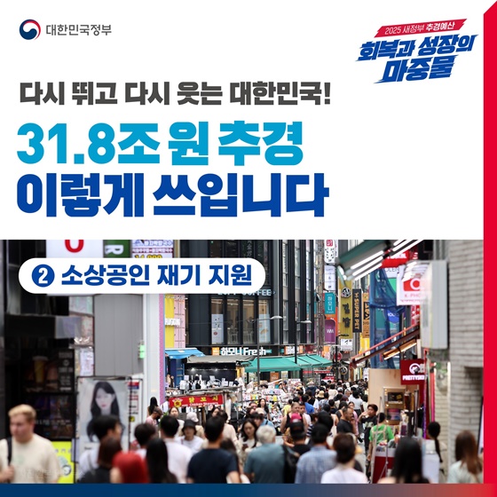 31조 8000억 원 추경 이렇게 쓰입니다
