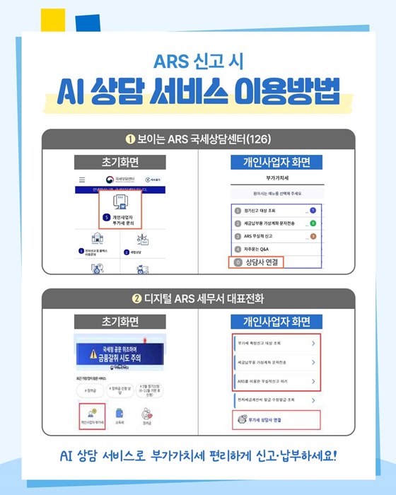 7월은 부가가치세 신고·납부의 달