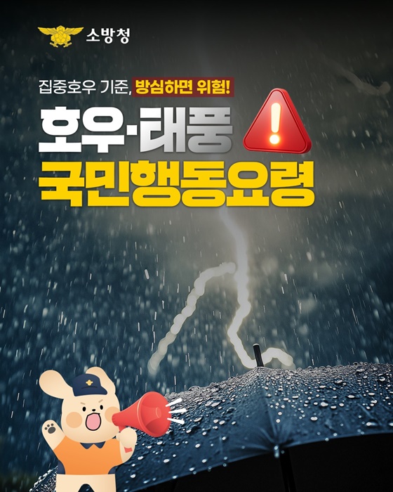 집중호우 기준, 방심하면 위험!