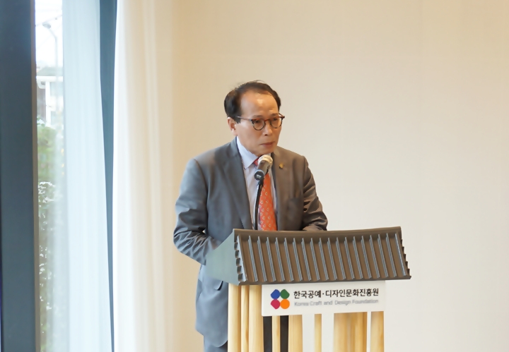 한국공예·디자인문화진흥원(KCDF) 장동광 원장.