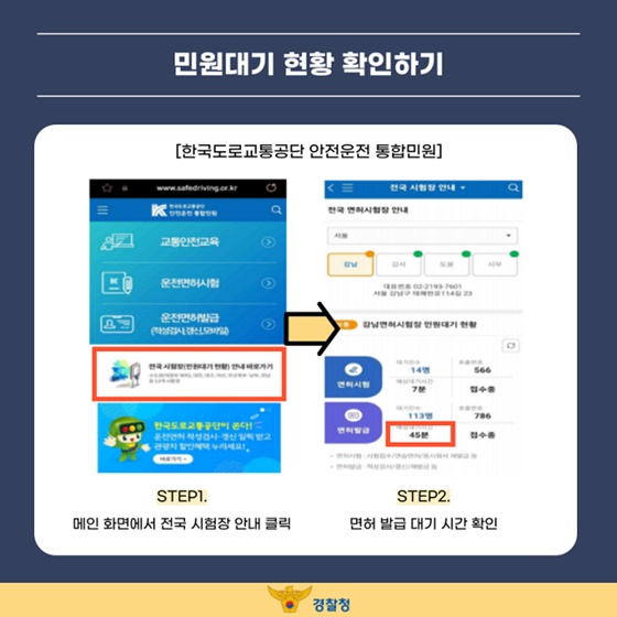 운전면허증 갱신은 바로 지금!