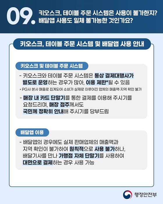 민생회복 소비쿠폰 관련 10문 10답 2편