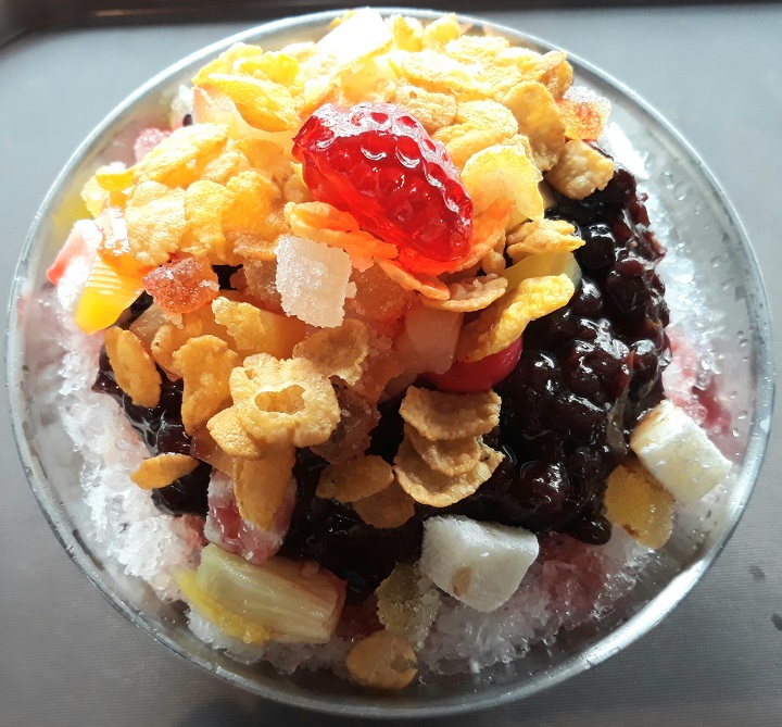 팥빙수.20210705(사진=저작권자(c) 연합뉴스, 무단 전재-재배포 금지)