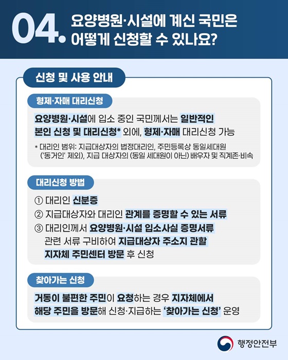 민생회복 소비쿠폰 관련 10문 10답 1편