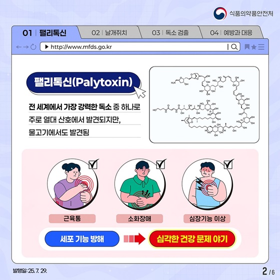 기후변화가 부른 낯선 위험: 날개쥐치와 맹독 팰리톡신
