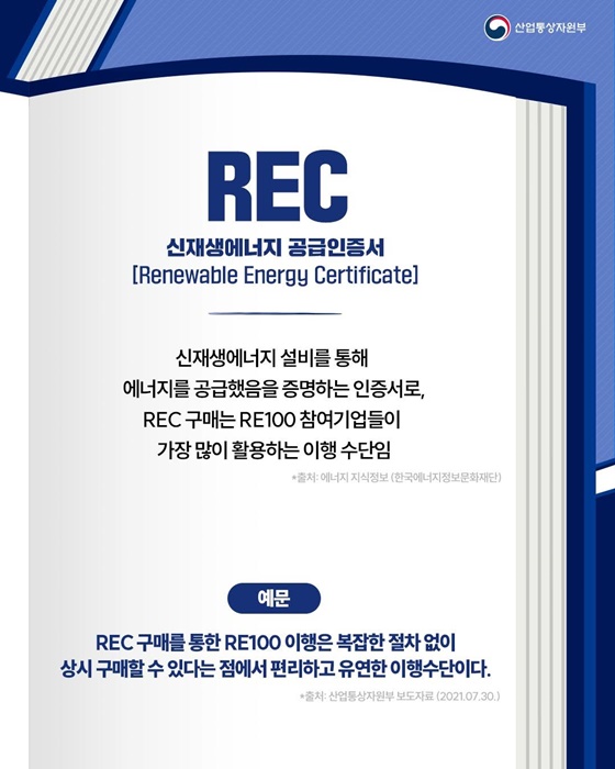 핫이슈 산업용어 RE100