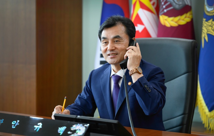 안규백 국방장관.(사진=국방부 제공)