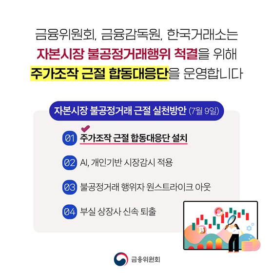 주가조작 근절 합동대응단 출범