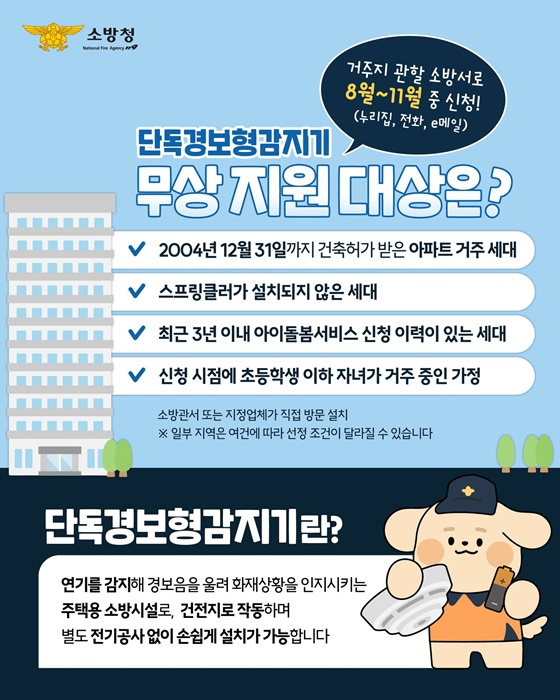 아이 혼자 있는 집, 화재대비는 되어 있나요?