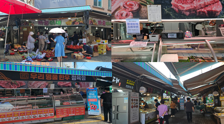 인헌시장 매장 할인 및 환급 행사 실시.