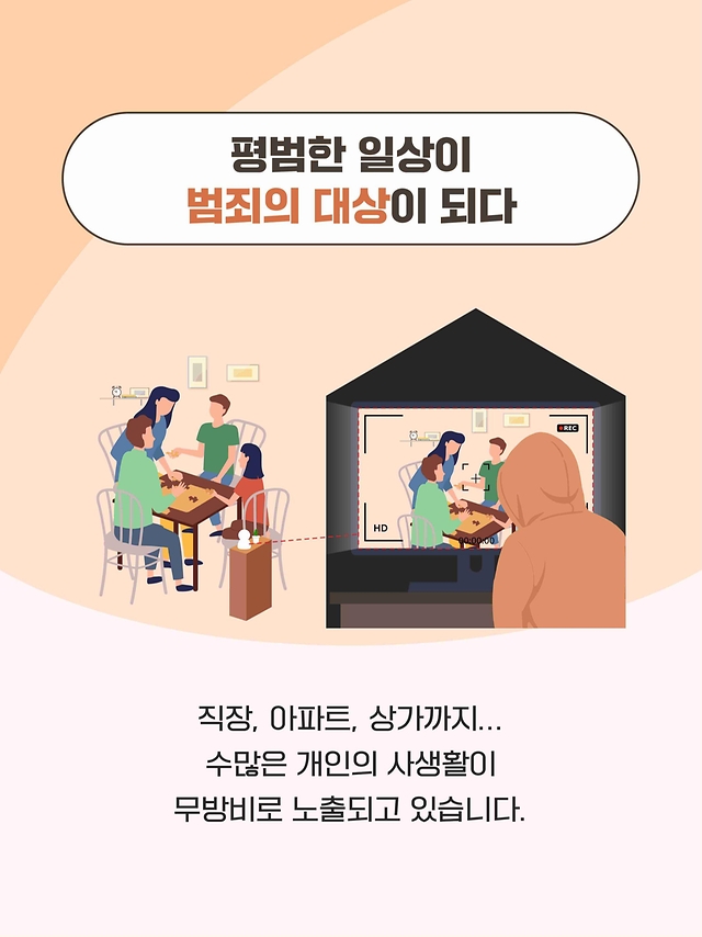 소리 없는 시선 당신의 IP 카메라가 위험하다!