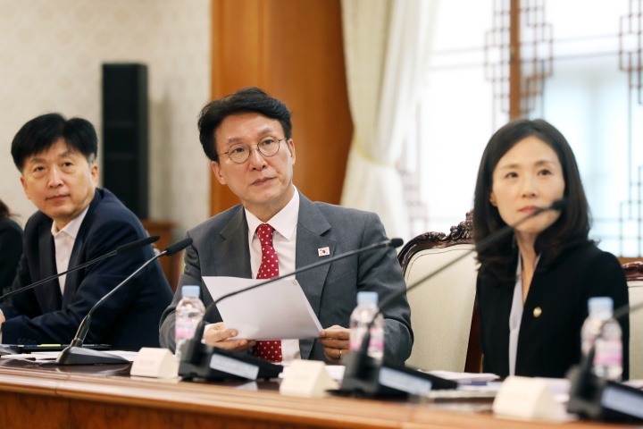 김민석 국무총리가 6일 서울 종로구 정부서울청사에서 열린 관광 활성화 미니정책 TF 회의에서 모두발언을 하고 있다. (총리실 제공) 2025.8.6. (ⓒ뉴스1, 무단 전재-재배포 금지)