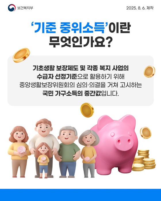 2026년도 기준 중위소득 역대 최대 인상