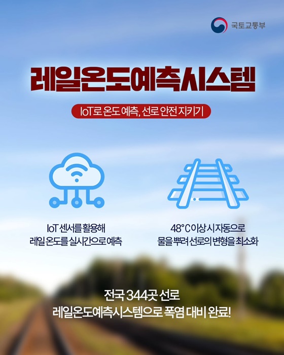 철길도 더위를 먹는다?